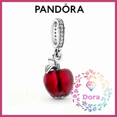 Dora Shop❤ Pandora潘朵拉 紅蘋果925銀琉璃吊飾  情侶 祝福 輕奢 情人節799534C01