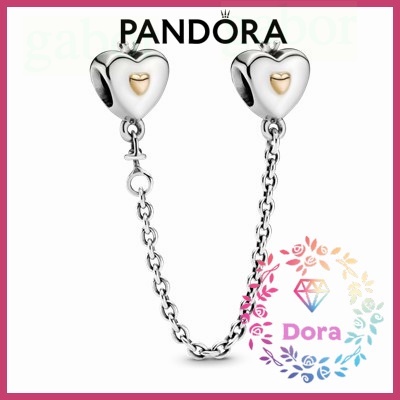 Dora Shop❤ Pandora 潘朵拉 Heart &amp; Crown 安全鏈 簡約 情侶 祝福 輕奢791878