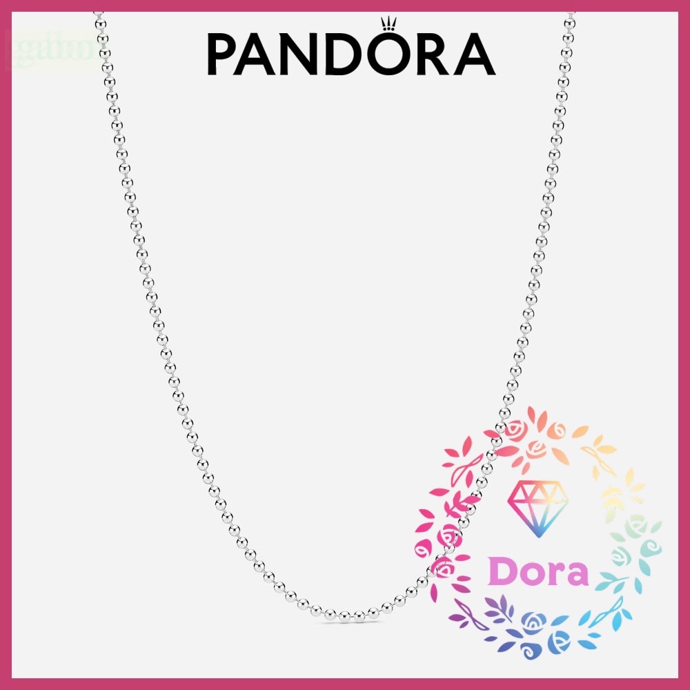 Dora Shop❤ Pandora 潘朵拉 拋光珠鍊項鍊  情侶 祝福 情人節 禮物399104C00