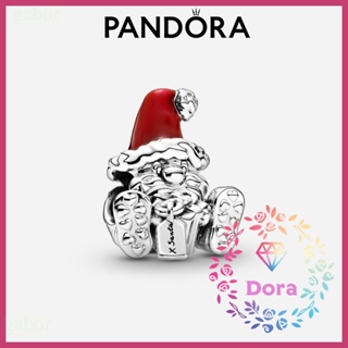 Dora Shop❤ Pandora 潘朵拉 聖誕老人與禮物串飾 情侶 祝福 輕奢 情人節 禮物799213C01