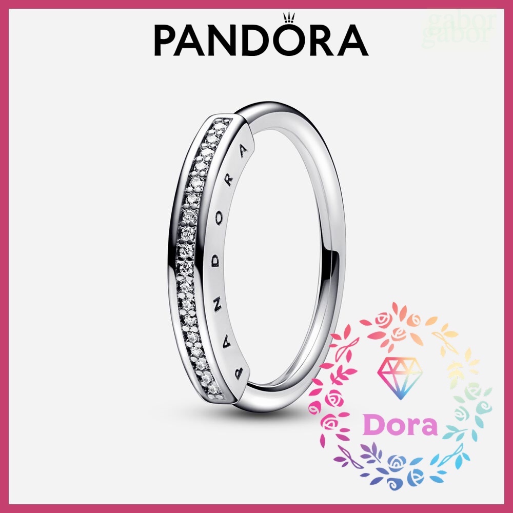 Dora Shop❤ Pandora 潘朵拉 Signature系列 密鑲經典戒指192283C01 182283C01