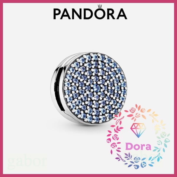 Dora Shop❤ Pandora 潘朵拉 Pavé密鑲雪花固定夾  情侶 祝福 情人節 禮物797583C01