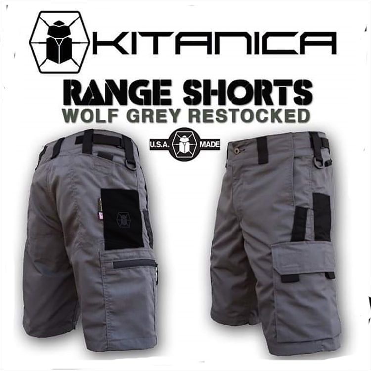 KITANICA 聖甲蟲 RANGE SHORTS 軍迷戰術工裝短褲 多兜防刮五分褲