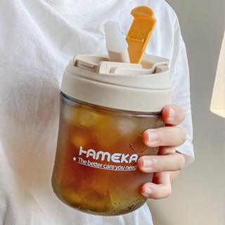 🔥新款臺灣熱賣🔥可開發票 ins簡約風噸噸吸管杯塑膠 咖啡杯夏季 情侶兒童水杯防摔便攜隨手杯