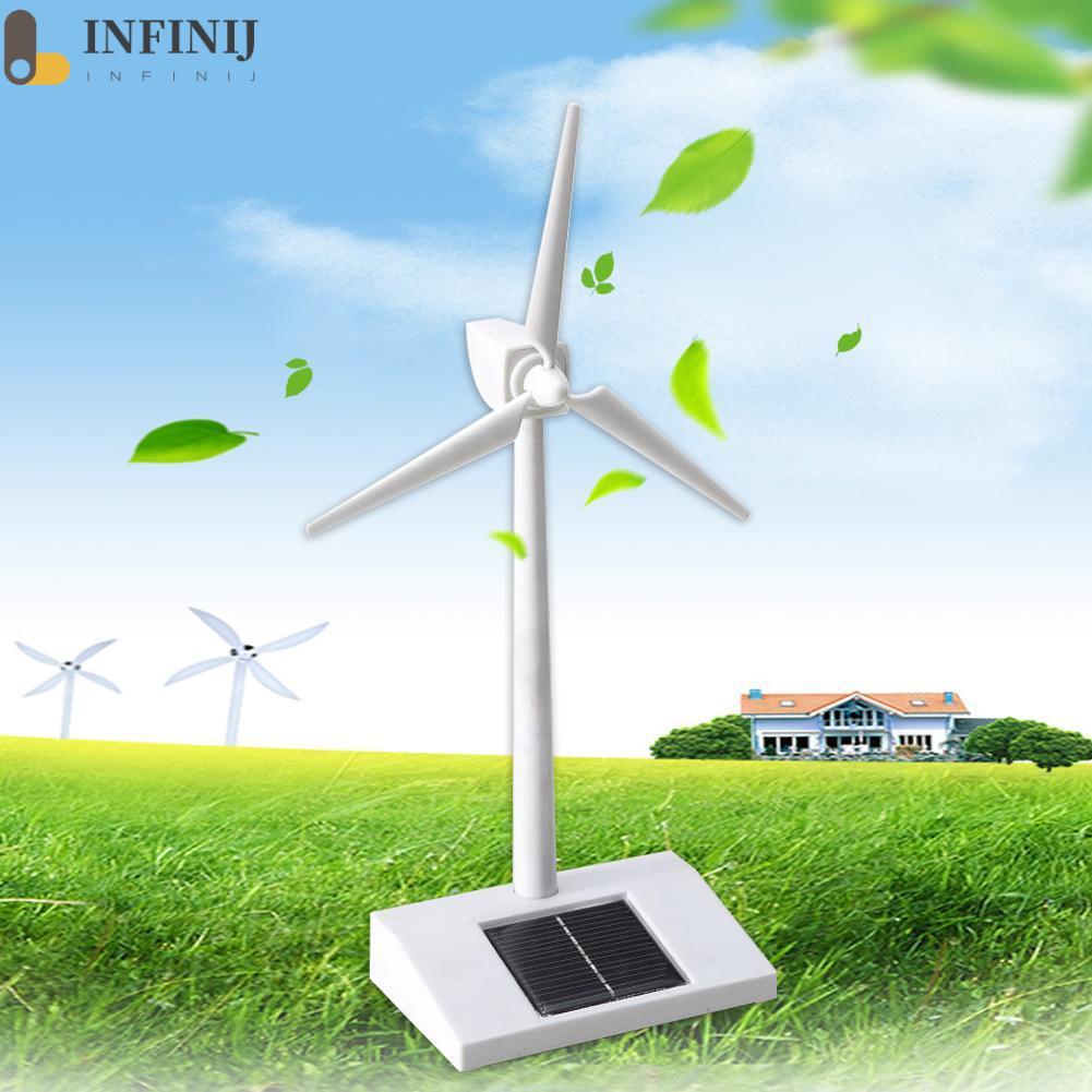 [infinij.tw] 太陽能風車模型，風力發電系統教學 裝飾（121512爆款類似款價格優勢）