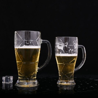 創意足球啤酒杯啤酒杯酒吧個性果汁飲料透明杯