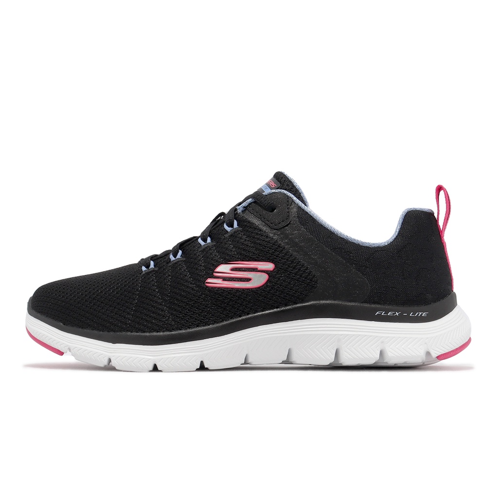 Skechers 休閒鞋 Flex Appeal 4.0 黑 桃紅 藍 運動鞋 女鞋【ACS】 149580WBKMT