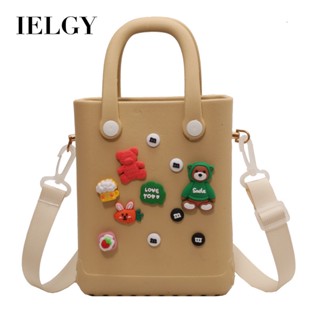 IELGY 女士卡通可愛手提水桶包 百搭斜揹包 橘色
