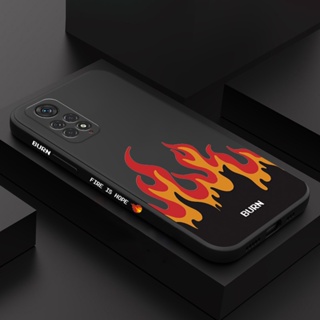 REDMI XIAOMI Fierce Fire 軟矽膠手機殼適用於小米紅米 Note 12 Pro Plus 5G T