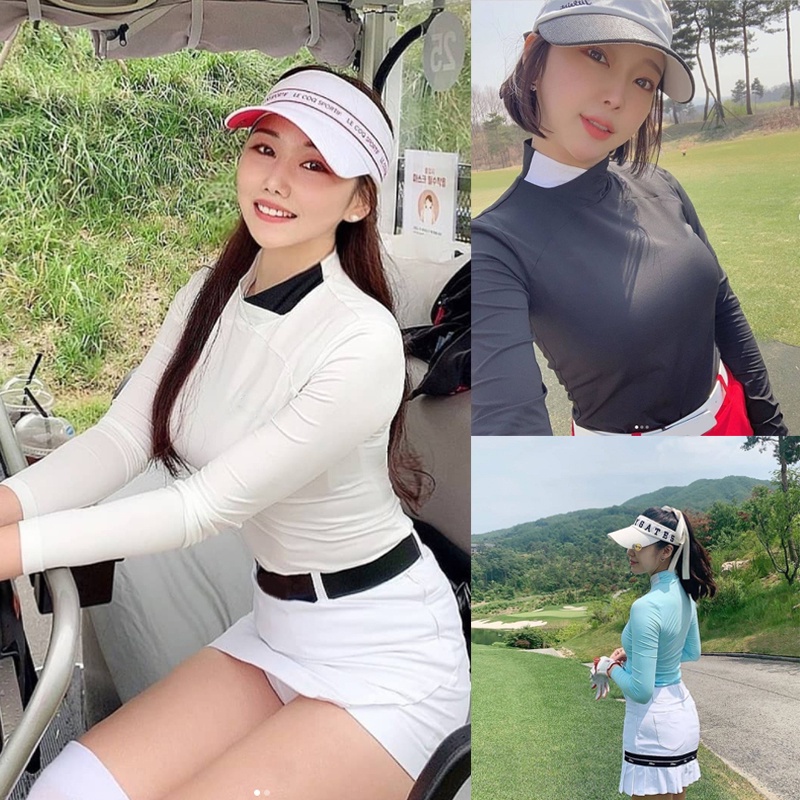 【Titleist】高爾夫服上衣女長袖t恤透氣舒適戶外休閒運動上衣POLO衫夏季