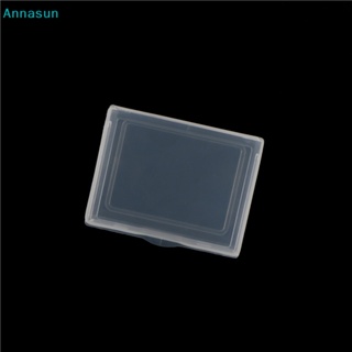 Annasun 實用迷你首飾收納盒透明塑料名片收納盒 HG