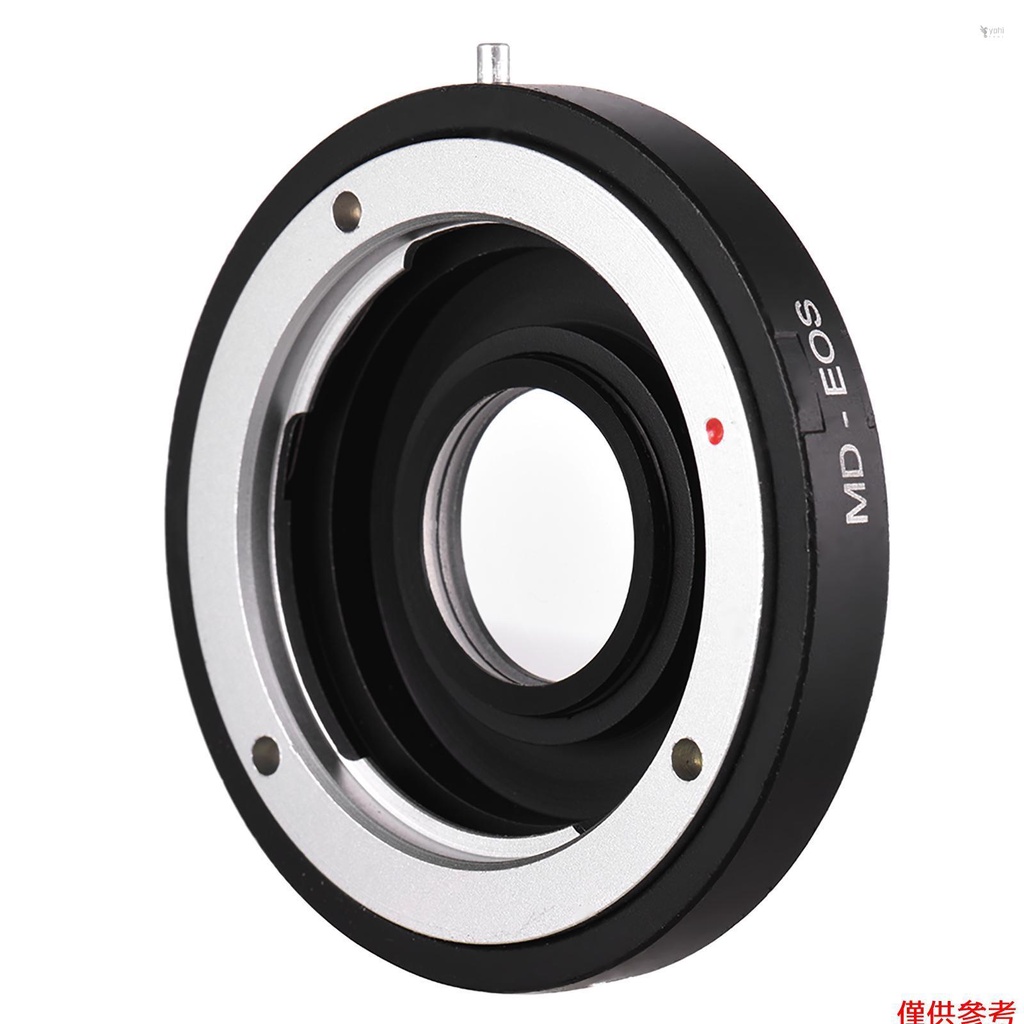 YOT MD-EOS 鏡頭安裝轉接環，搭配矯正鏡頭，適用於美能達 MD 鏡頭，適用於Canon EOS EF 相機 Fo