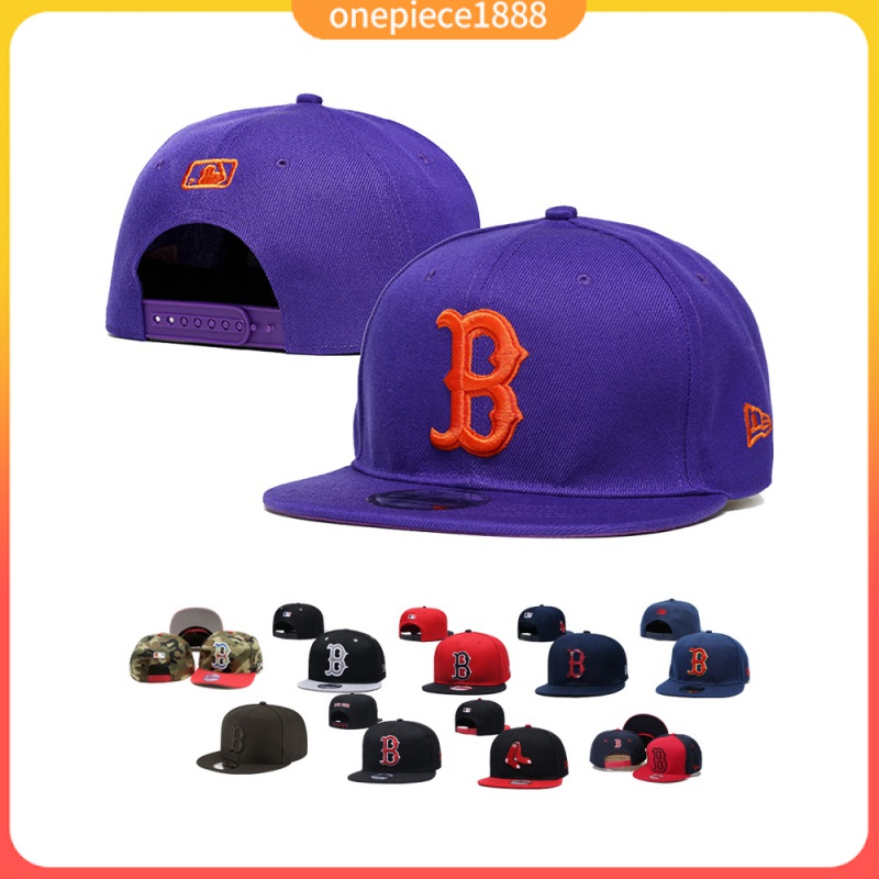 多色 紅襪隊 Boston Red Sox MLB 棒球帽 滑板帽 男女通用 嘻哈帽 防晒帽 運動帽