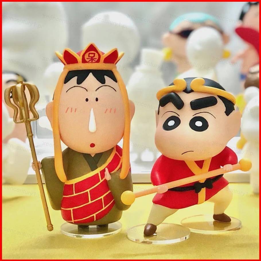 Ys 蠟筆小新 Cosplay 美猴王可動人偶 Boochan Tang Monk 模型娃娃玩具兒童禮物