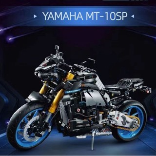 YAMAHA MT-10SP42159雅馬哈摩托車 拼裝模型 重機模型 積木玩具1:1復刻 男生禮物 收藏擺件 臺灣現貨