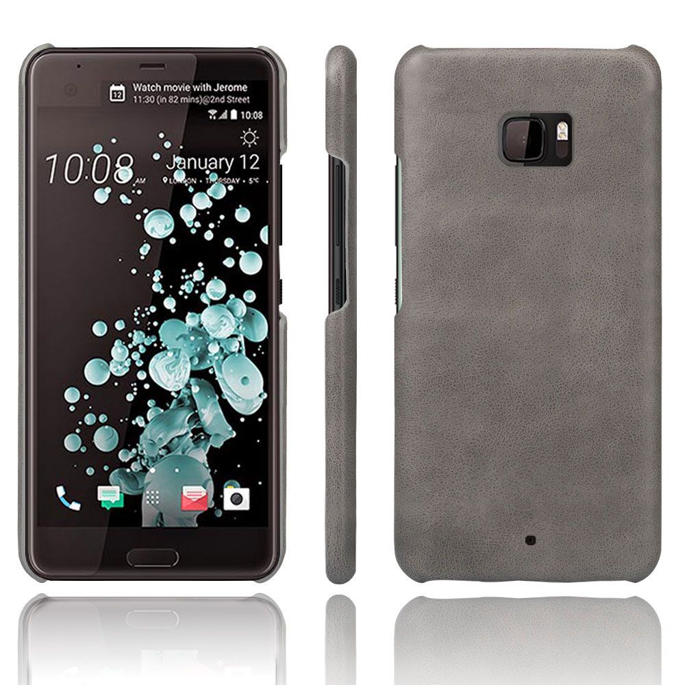 殼多多 素皮半包保護套 適用於 HTC U Ultra 手機殼 U11手機套U11Plus 硬殼防汗指紋保護殼 保護套