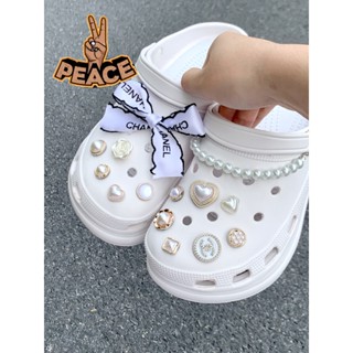 原色部落👟芭蕾風小香風純欲公主洞洞鞋鞋花可愛鞋花