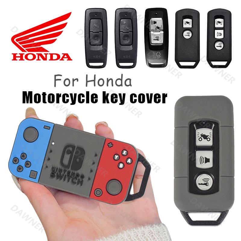 HONDA 適用於本田 Pcx 160 125 150 SH125 SH300 摩托車矽膠機車鑰匙套外殼保護