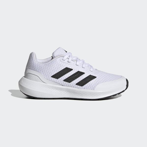 Adidas Runfalcon 3.0 K HP5844 中大童 慢跑鞋 運動 休閒 透氣 基本款 舒適 白黑