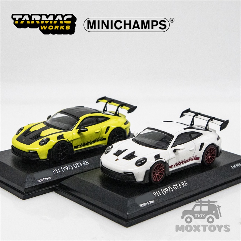 Tarmac Works x Minichamps 1:64 911 (992) GT3 RS 壓鑄模型車