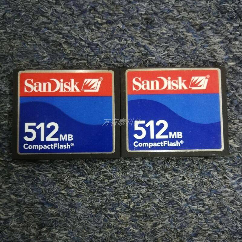 記憶體卡可開票原裝Sandisk閃迪CF 512M工業用CF卡512MB發那科數控機CNC存儲卡ayl特惠