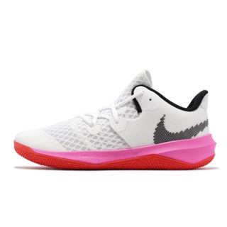 Nike 排球鞋 Zoom Hyperspeed Court SE 白 桃紅 低筒 男鞋【ACS】 DJ4476-121