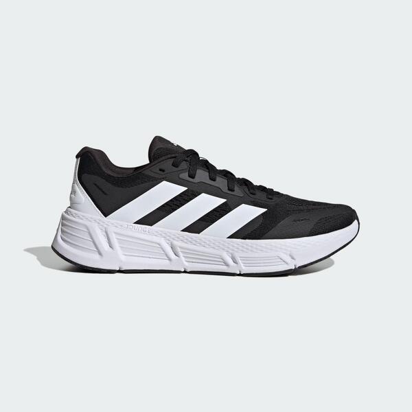 Adidas Questar 2 M IF2229 男 慢跑鞋 運動 休閒 基本款 舒適 透氣 穩定 緩震 黑白