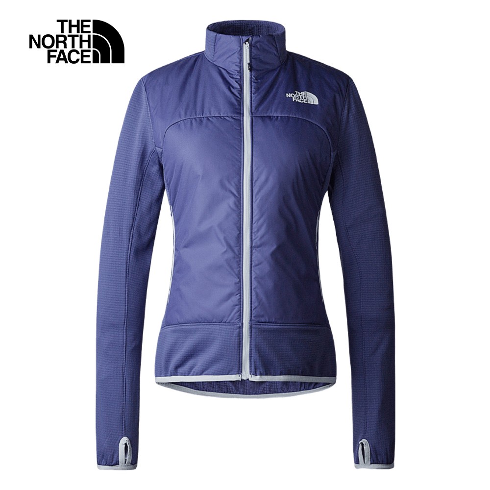 The North Face北面女款藍紫色防風保暖休閒鋪棉外套｜83SNKOR