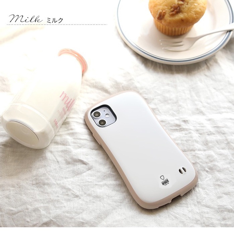 牛奶色 iface 手機殼適用於 iphone 11 12 13 14 15 pro MAX 7 8 plus X XR