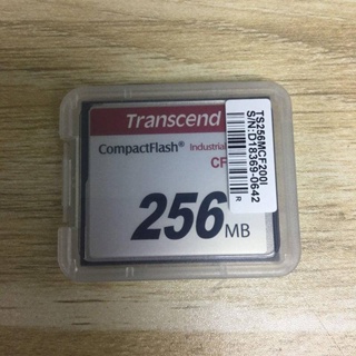 記憶體卡可開票全新Transcend創見256M工業級CF卡TS256MBCF200I寬溫數控存儲卡ayl特惠
