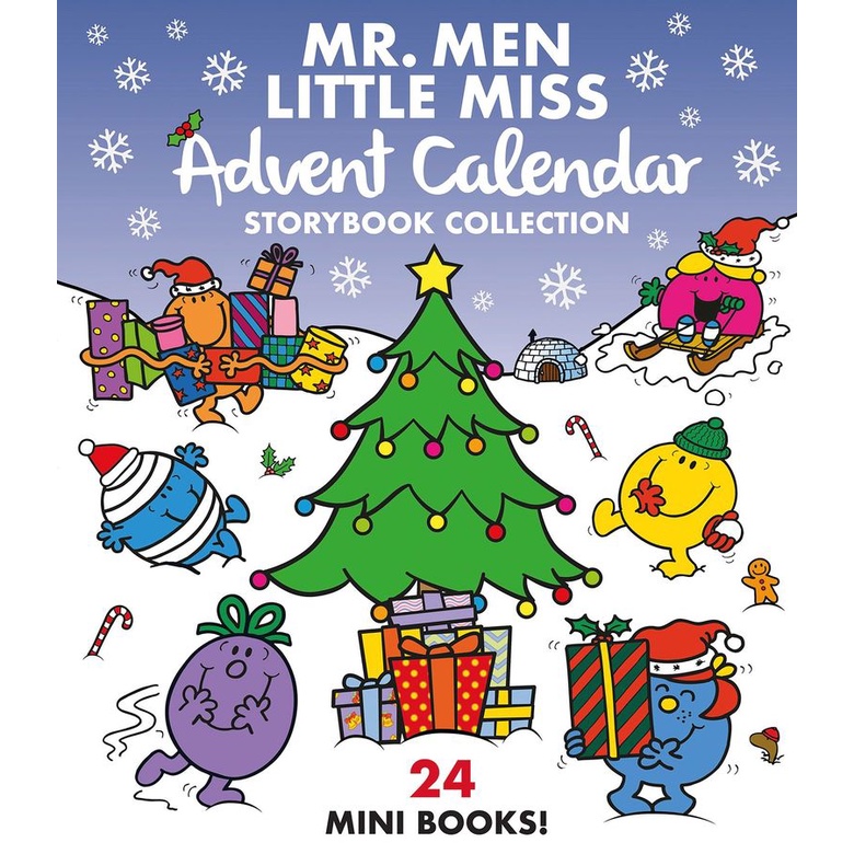 Mr. Men Little Miss Advent Calendar (24冊合售)/《奇先生妙小姐》聖誕倒數曆/Adam Hargreaves eslite誠品