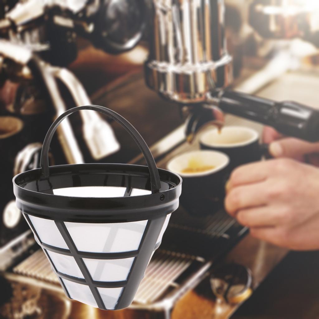 1/2/3/5 優質可重複使用咖啡過濾籃式咖啡機濾網過濾器增強性能