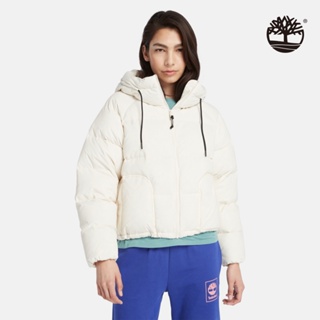 Timberland 女款白煙色再生羽絨外套|A6HHHV04