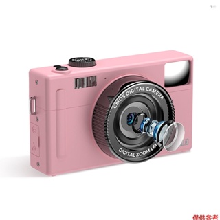 YOT Andoer 1080P 輕巧數位相機攝影機 48MP 3.0 吋 TFT 液晶螢幕 自動對焦 16 倍數位變焦