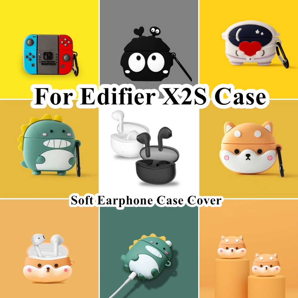 EDIFIER 【現貨】漫步者X2S Case 漫步者X2S外殼軟耳機套防摔卡通系列