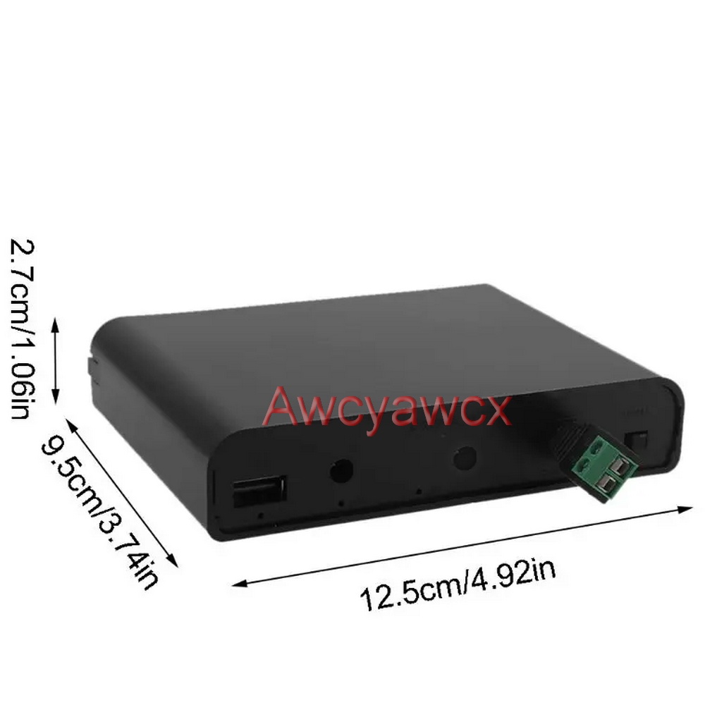 12v 9V 5V USB DC 輸出 6x 18650 電池 UPS DIY 移動電源盒充電器適用於手機 WiFi 路