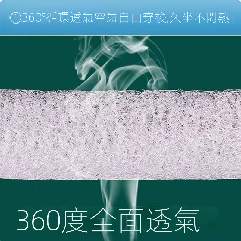 🔥台灣好物熱賣🔥   6D空氣纖維坐墊 透氣涼爽 可水洗久坐神器 夏季/學生汽車辦公防褥瘡