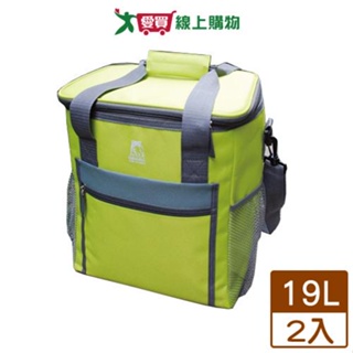 GRIZZLY 保冷袋GLB1900R - 綠19L【2件超值組】露營野餐用具 收納置物【愛買】