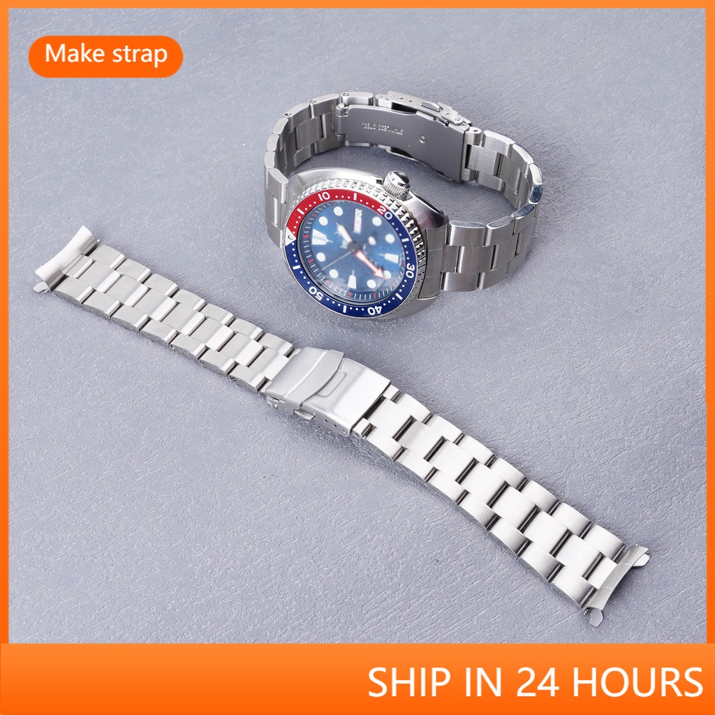 適用於 Seiko Turtle Prospex PADI 鏤空彎曲 Seiko King silverTurtle 錶