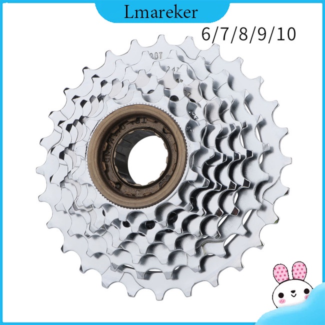Lmareker自行車飛輪6 7 8 9 10速11t-36t山地自行車高強度鋼改裝螺紋飛輪