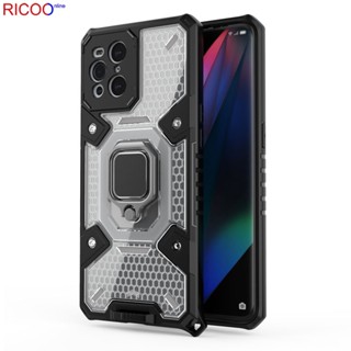 太空艙殼OPPO find x3 realme GT手機殼realme8 pro透色Reno6 pro車載指環防摔保護套