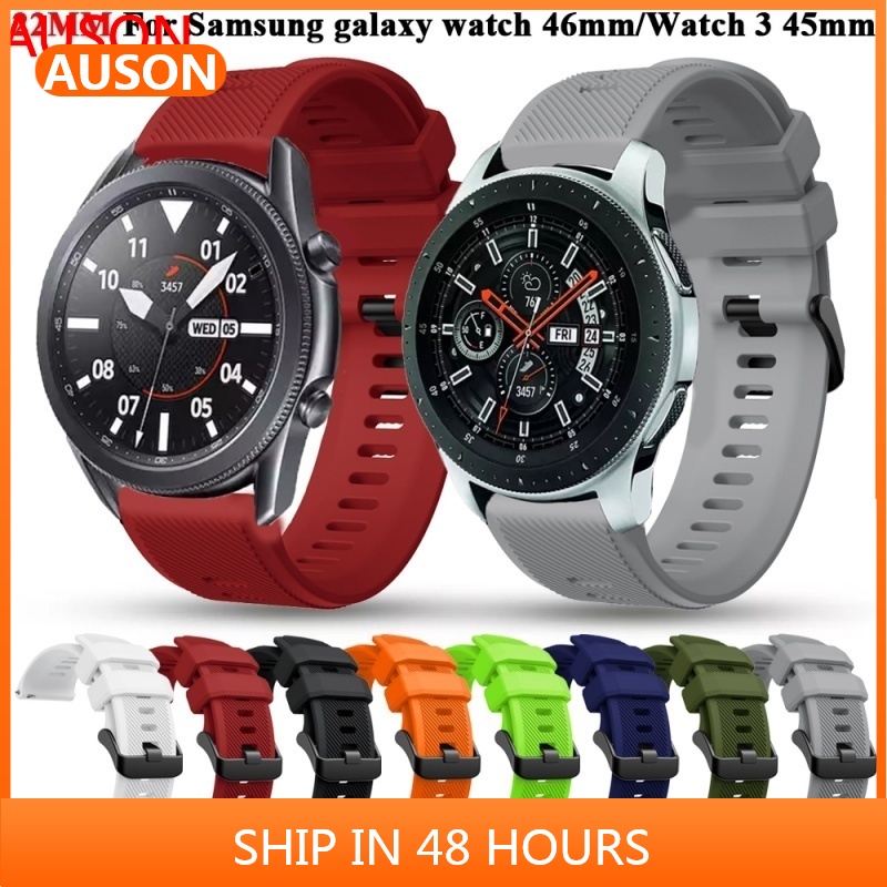 適用於三星 Galaxy Watch 3 45/46mm Gear S3 classic/Frontier智能手錶錶帶