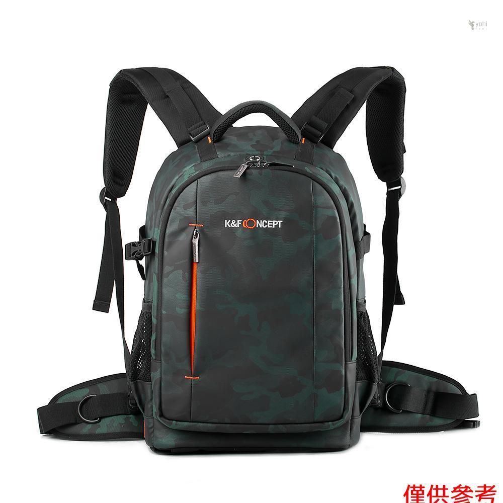 YOT K&amp;F CONCEPT 多功能相機背包單眼/數位單眼相機包 23L 大容量防水攝影包帶 14 吋筆記型電