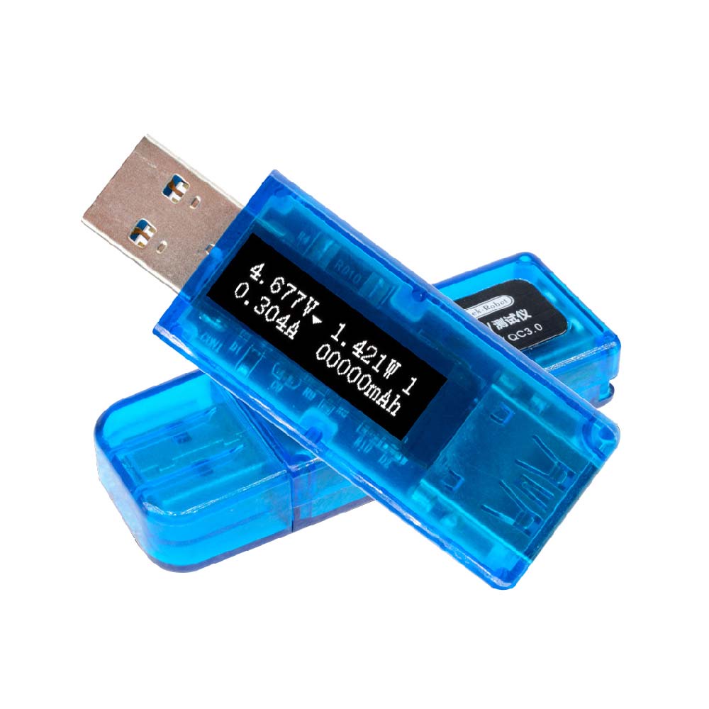 丹尼遊戲 OLED數顯 USB3.0電壓檢測器｜充電檢測/充電監控/保護充電設備/電壓檢查