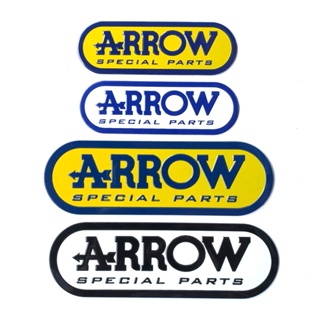 鋁貼紙 ARROW 標誌耐熱排氣貼紙和標誌