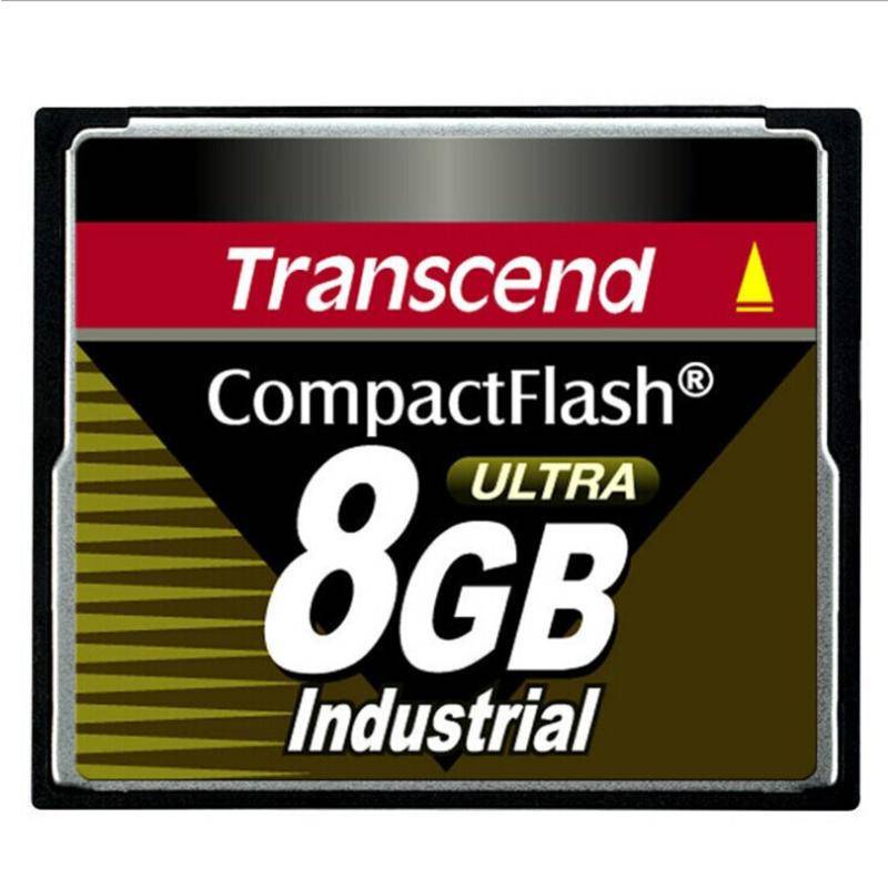 記憶體卡可開票Transcend/創見8G CF寬溫工業級存儲卡8G SLC晶片TS8GCF100iayl特惠