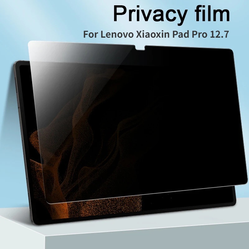 LENOVO 隱私屏幕保護膜適用於聯想小新 Pad Pro 12.7 英寸 TB-731FC 水平防窺濾紙繪圖膜適用於小
