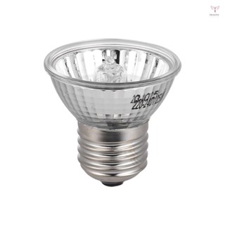 Dadypet 25W 鹵素加熱燈 UVA UVB 曬燈加熱器燈泡爬行動物蜥蜴龜水族箱 2 PCS