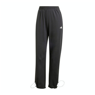 Adidas TRN P CR IM7698 女 長褲 運動長褲 休閒長褲 抓絨 保暖 中腰 黑