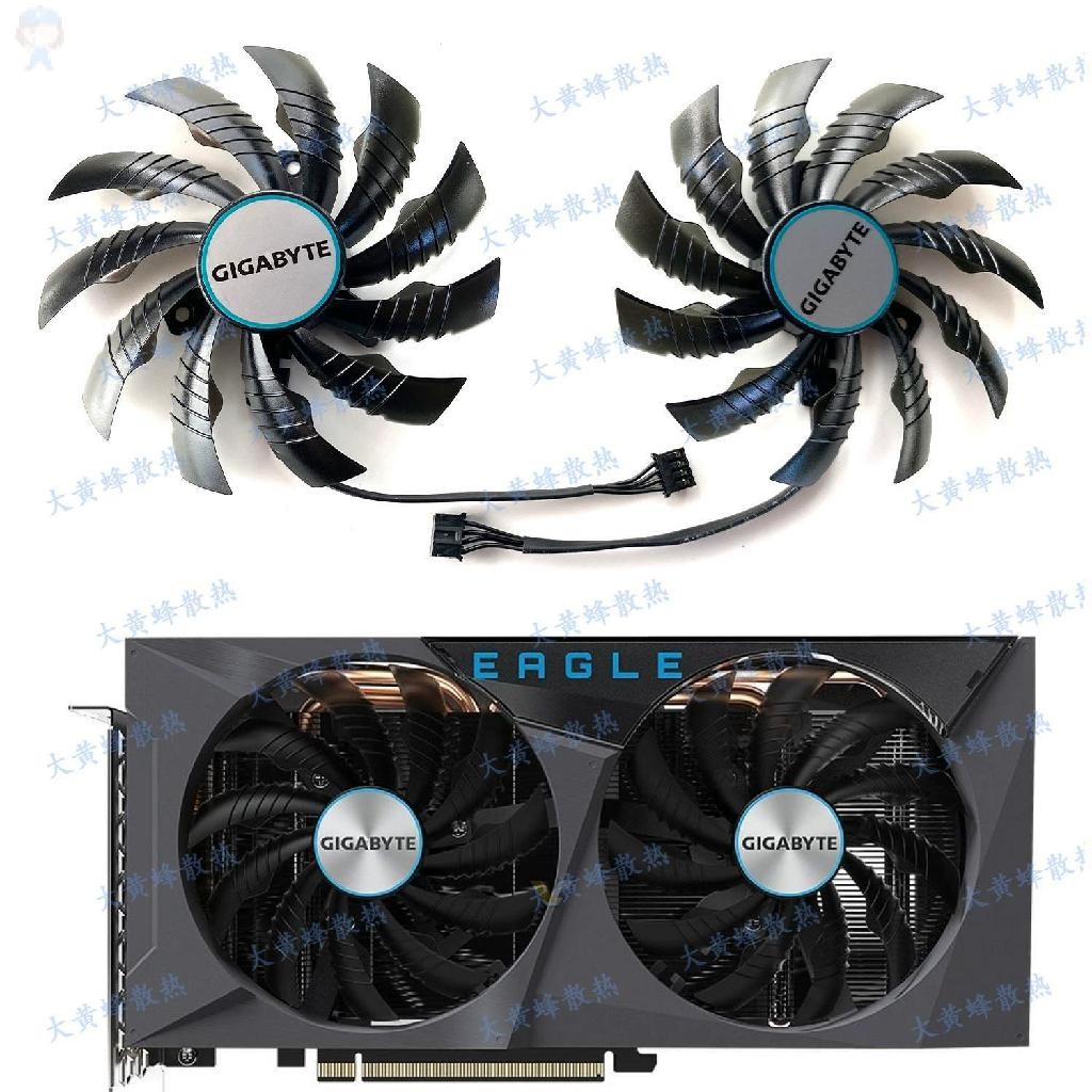 #冰峰散熱#GIGABYTE技嘉RTX3060ti 3060 3050EAGLE獵鷹顯卡風扇PLD10010S12H 可